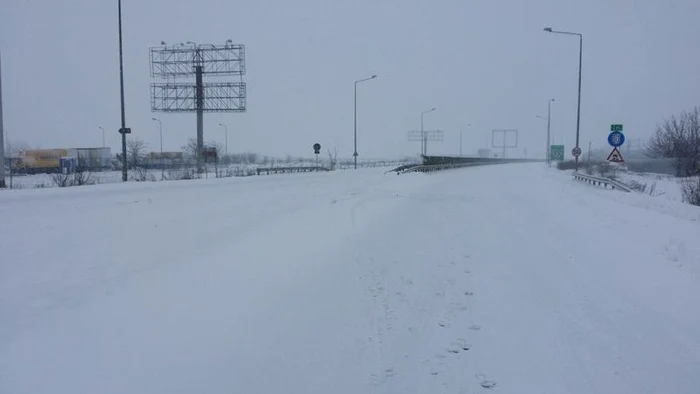 Între Bucureşti şi Drajna, autostrada a fost închisă pe ambele sensuri de mers