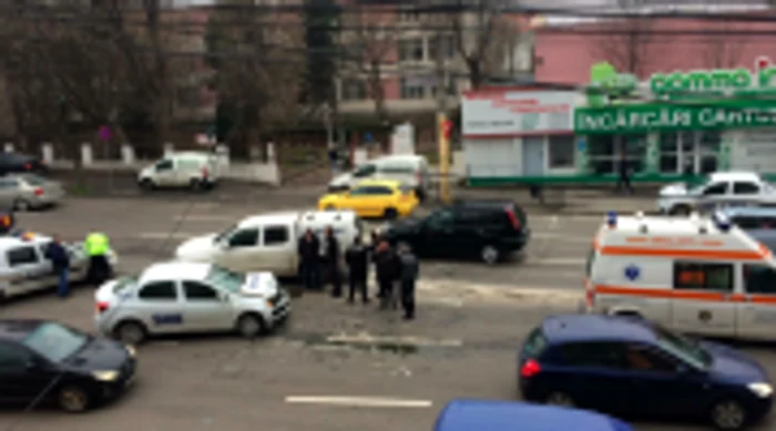 Accidentul rutier Constanţa Foto S,I.