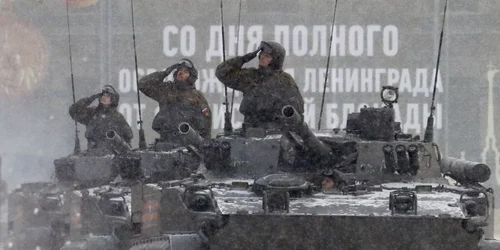 Rusia-parada militara care marcheaza 75 de ani de la incheierea asediului asupra Leningradului