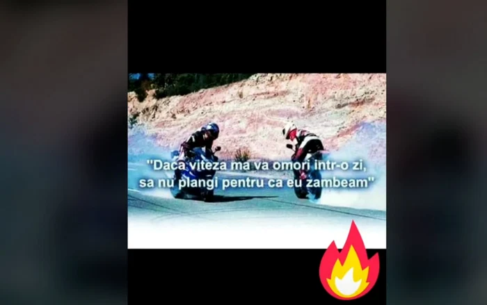 mesaj de pe tik tok al motociclistulu care a murit apoi