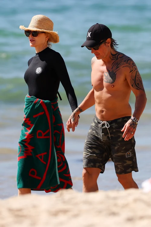 Nicole Kidman și Keith Urban la plajă, Profimedia (1) jpg