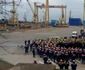 Protest la Șantierul Naval Mangalia FOTO BNS