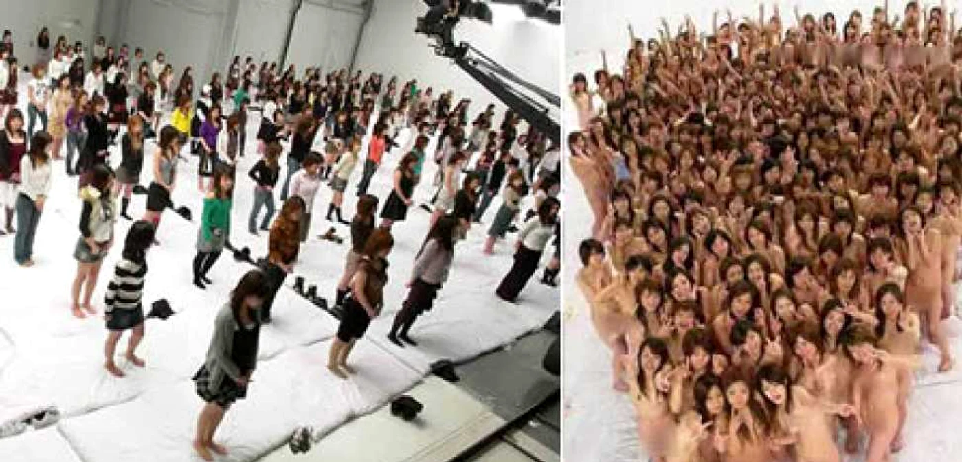 500 de persoane, adică 250 de cupluri, au luat parte la cea mai mare orgie din lume, organizată în Japonia. FOTOGRAFII oddee.com