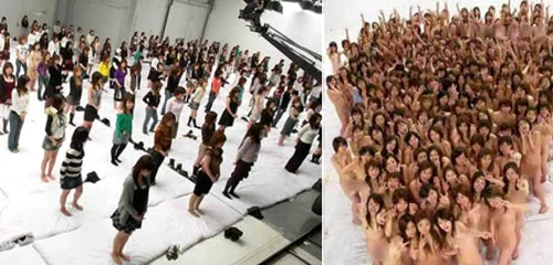 500 de persoane, adică 250 de cupluri, au luat parte la cea mai mare orgie din lume, organizată în Japonia. FOTOGRAFII oddee.com