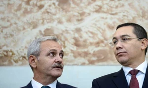 Liviu Dragnea si Victor Ponta FOTO Mediafax Octav Ganea