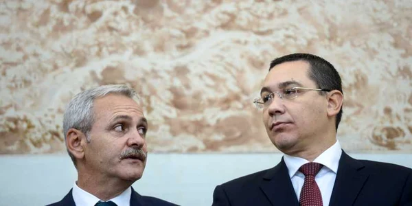 Liviu Dragnea si Victor Ponta FOTO Mediafax Octav Ganea