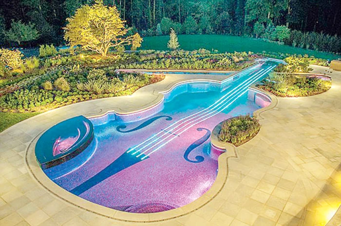 Înoţi pe acordurile fine ale unei viori Stradivarius