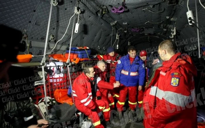 Avionul a plecat în această dimineaţă (foto: Marian Iliescu)