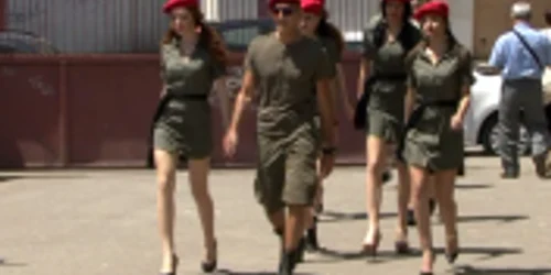 Radu Mazare si fotomodelele la vot