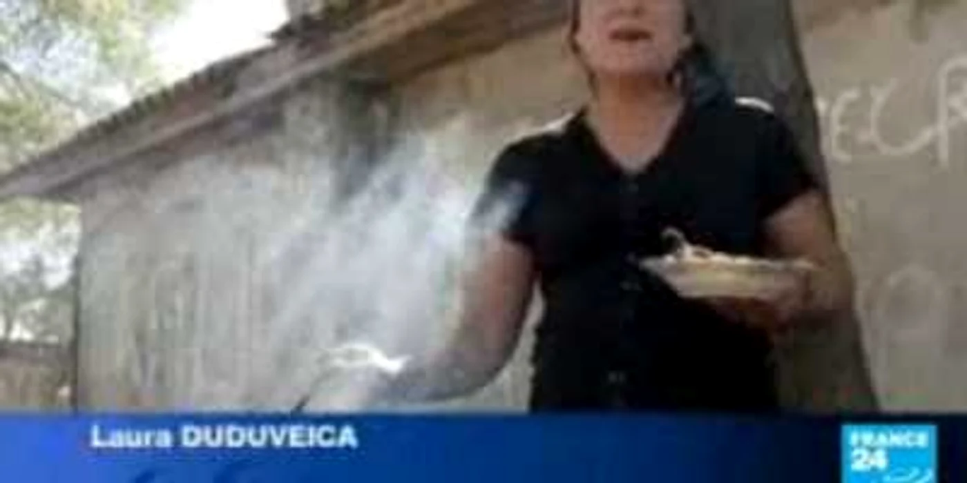 Laura Duduveica FOTO: Captură France24