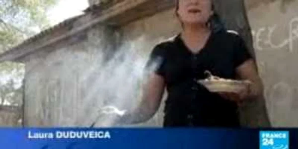 Laura Duduveica FOTO: Captură France24