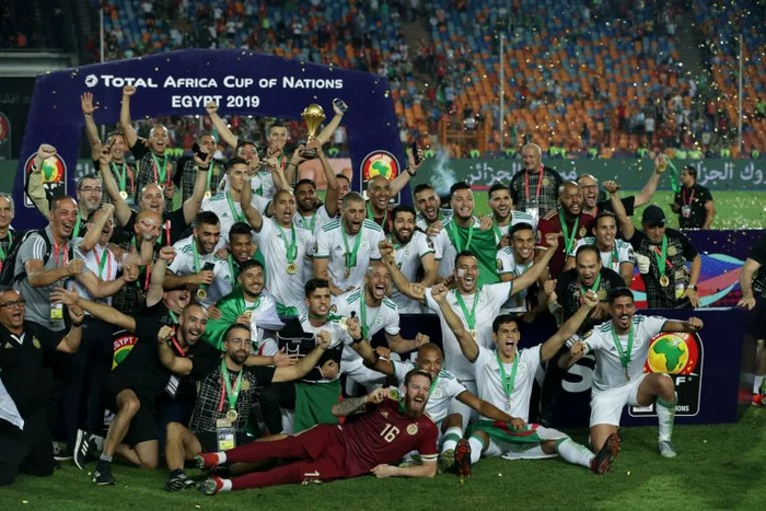 Algeria este campioana Africii, titlu cucerit în 2019 (FOTO: EPA)