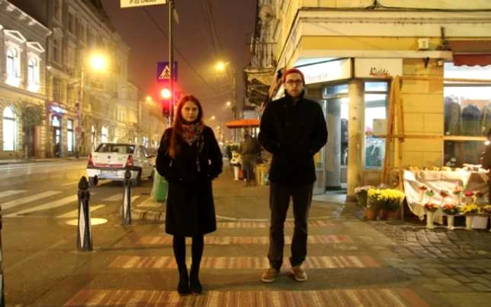 Cei care au realizat etnozebrele de la Cluj FOTO Pavel Curagau