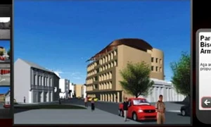 Iubitul Mihaelei și  bruneta s au sărutat  și s au îmbrățișat jpeg