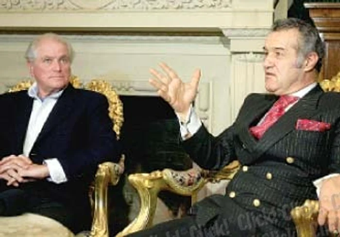 
    Calderon şi Becali au stat  în jilţurile aurite de la  palatul stelistului (foto: petrică tănase)  