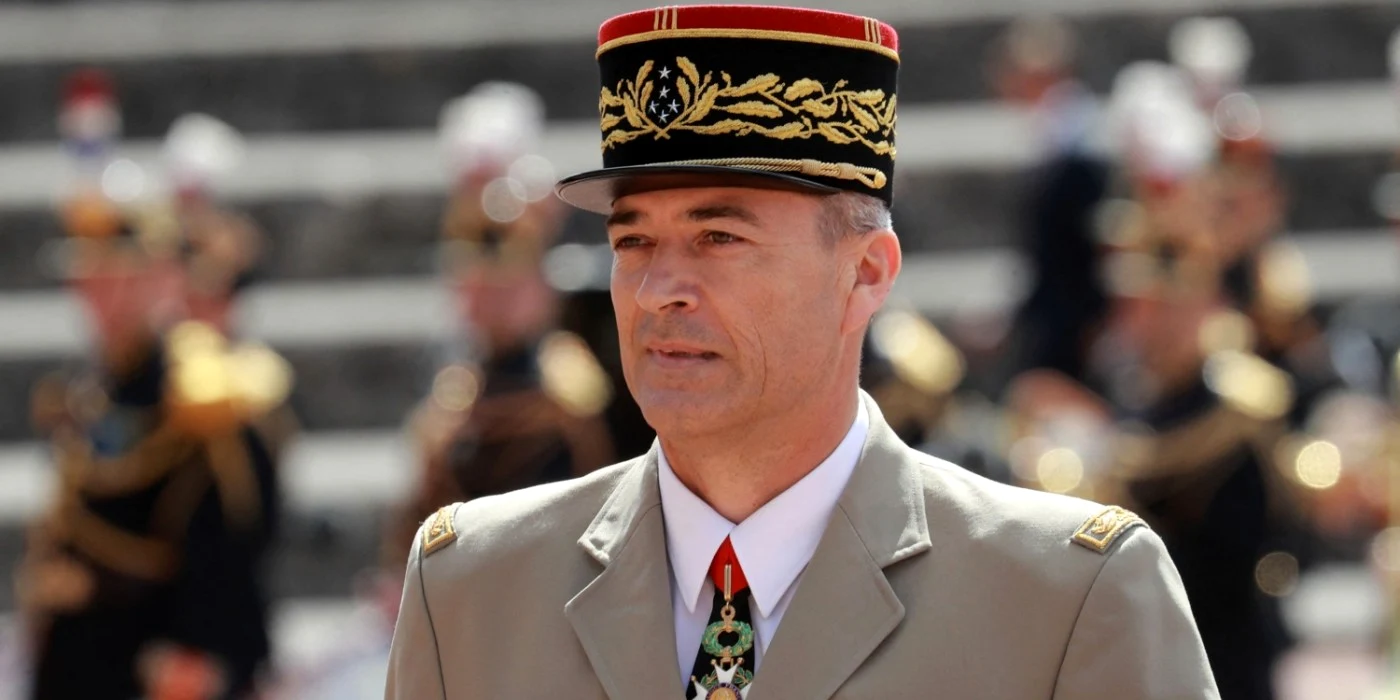 Şeful Statului Major al armatei franceze, generalul Thierry Burkhard