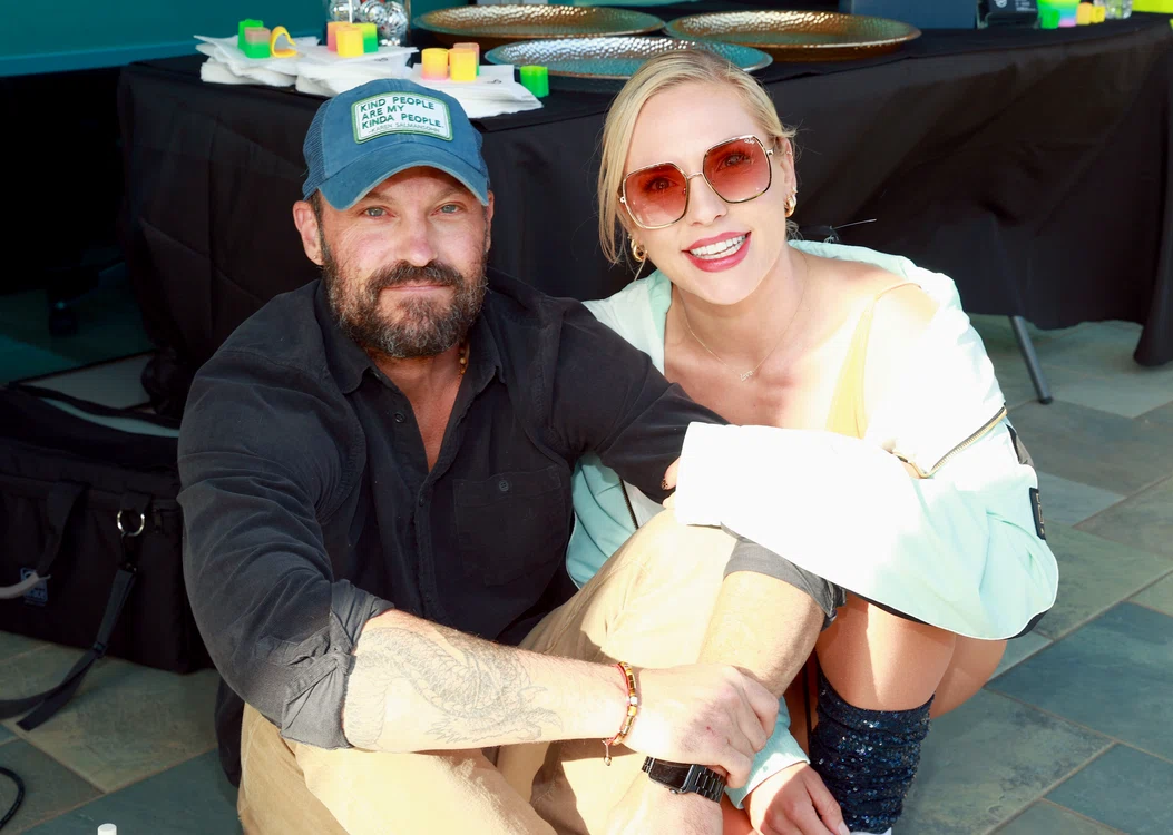 Brian Austin Green și Sharna Burgess așteaptă primul lor copil. FOto: Getty Images