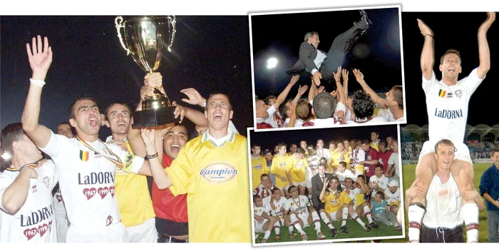 Rapid a câştigat ultimul titlu de campioană în anul 2003, avându-l pe bancă pe Mircea Rednic