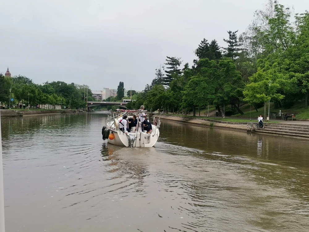 Vulpea face istorie pe Bega FOTO Ștefan Both