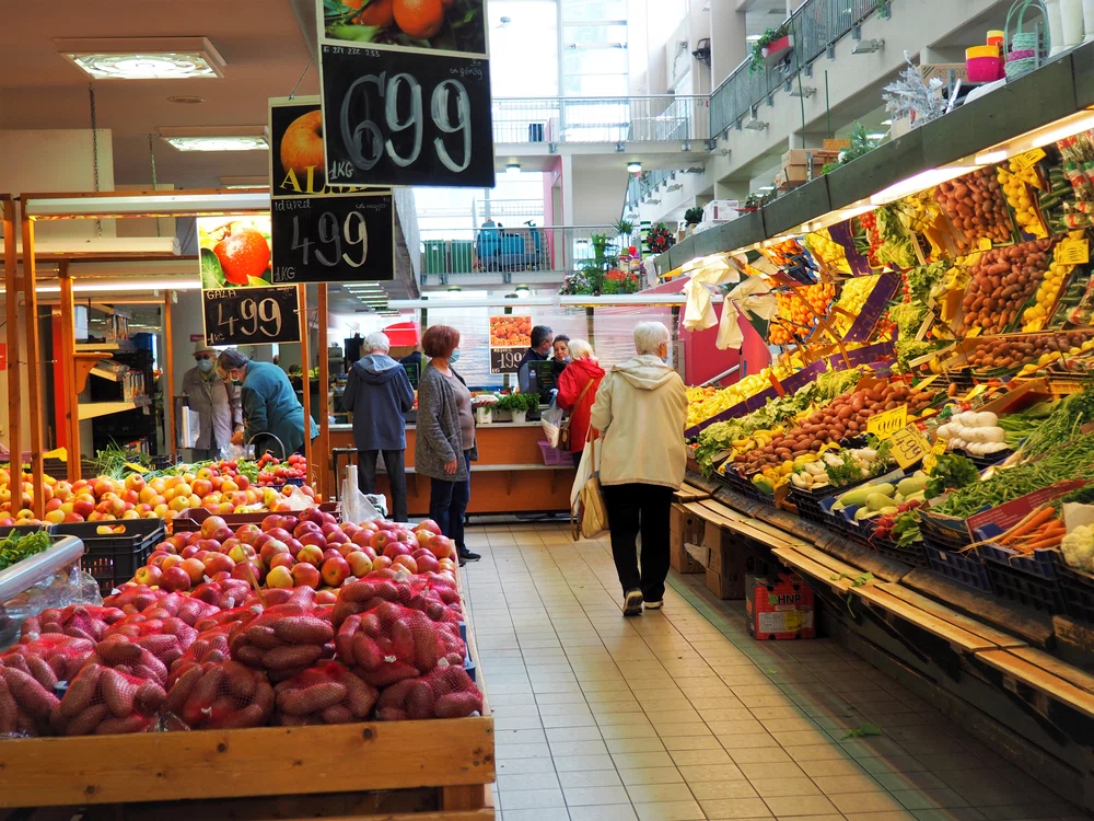 Supermarket din Budapesta. Foto: Shutterstock