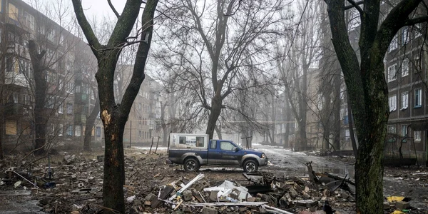 Război în Ucraina - imagine din Bahmut FOTO Profimedia