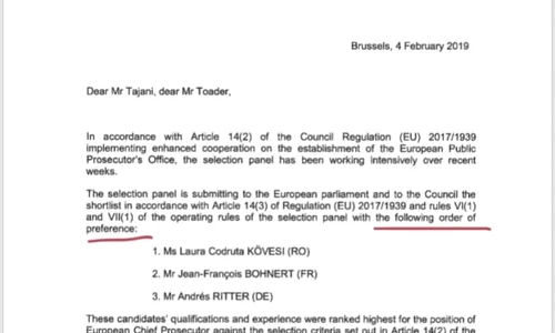 Laura Codruța Kovesi, fosta șefă DNA, este favorită pentru funcția de procuror general european jpeg