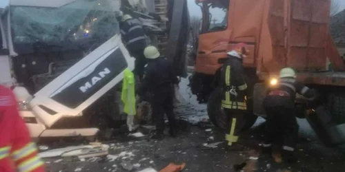 Accidentul s-a produs la ieşirea din Braşov spre Stupini