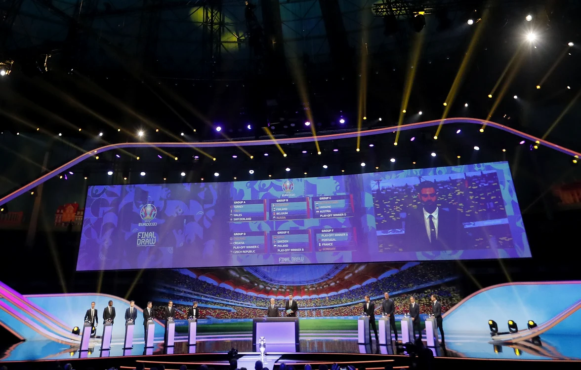 
    Grupele de la Euro 2020 au fost stabilite la BucureștiFOTO: EPA  