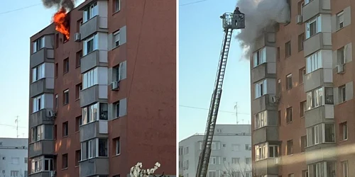Incendiu într un apartament din Sectorul  foto imagini amator png