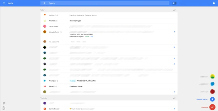 gmail new look