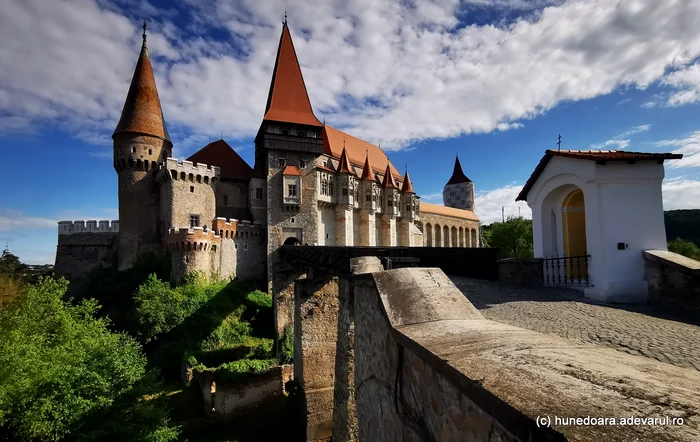 Castelul Corvinilor din Hunedoara. Foto: Daniel Guță. ADEVĂRUL
