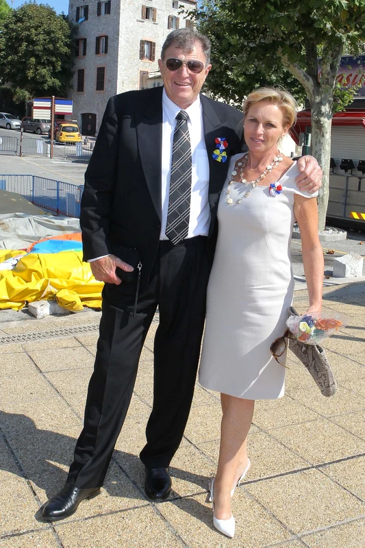 Michael și Lynette Wittstock, părinții Prințesei Charlene de Monaco foto Profimedia