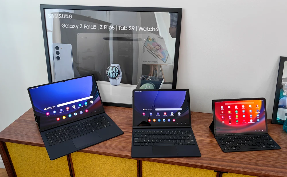 Seria de tablete Samsung Galaxy Tab S9. FOTO Adrian Pogîngeanu