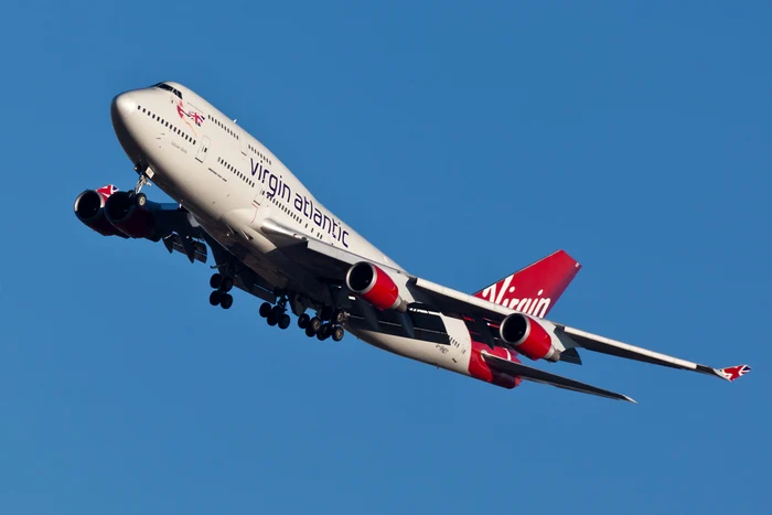 Avion Virgin Atlantic. Foto: Shutterstock