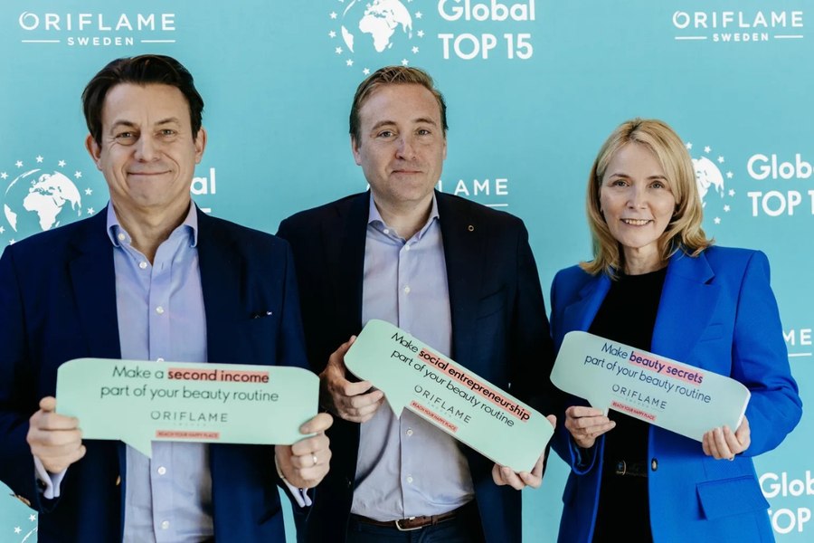 Oriflame sărbătorește 58 de ani de sprijin acordat antreprenorilor în Vânzare Socială
