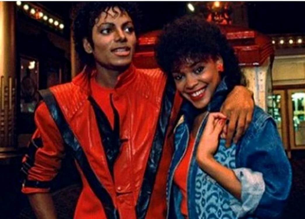Mchael Jackson şi Ola Ray FOTO Pinterest