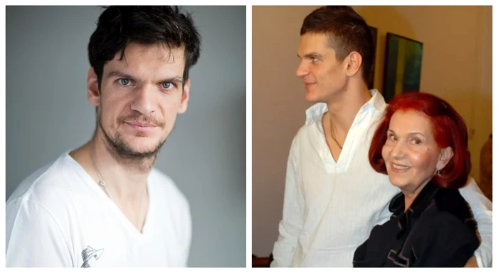 Tudor Chirilă alături de mama sa, Iarina Demian