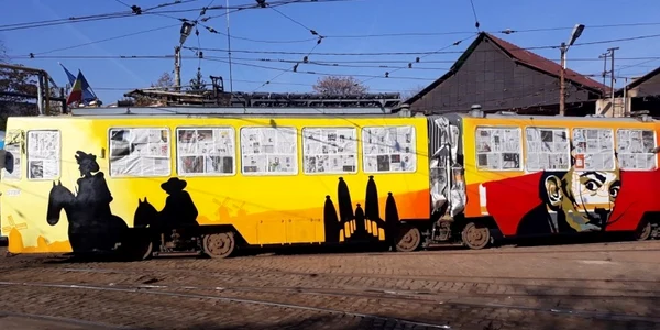 tramvaie decorate stb