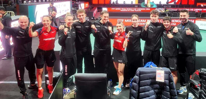 Eroii României la competiția din China. Foto Facebook