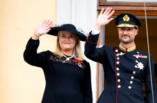 Regele Haakon și Regina Mette Marit, primul salut oficial, Profimedia (2) jpg