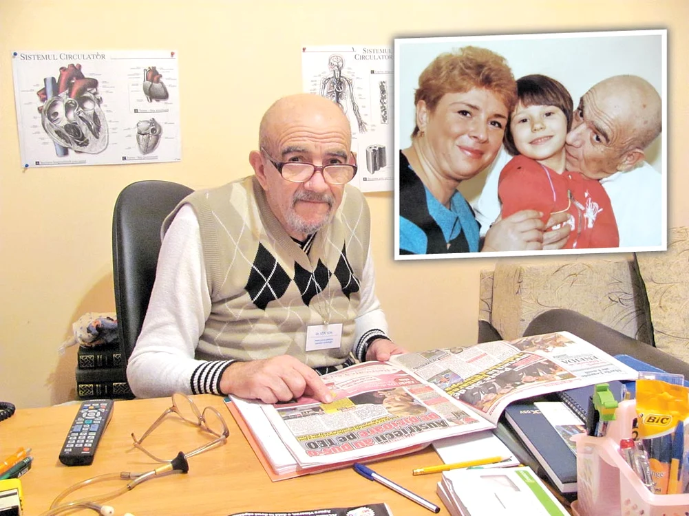 Dr. Ion Uţă a citit permanent  ziarul Click!, pentru a se asigura  că Teo nu îi ascunde adevărul  despre starea ei de sănătate