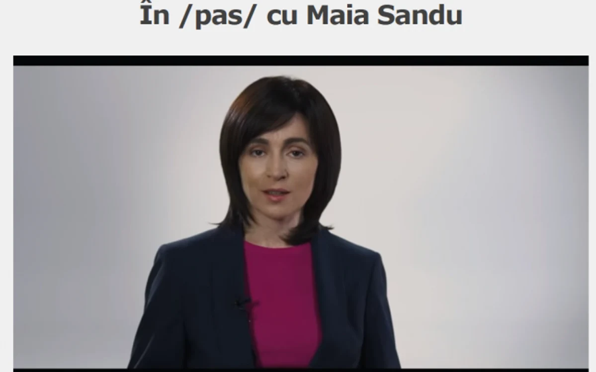 Maia Sandu cel mai influent politician al anului 2015.