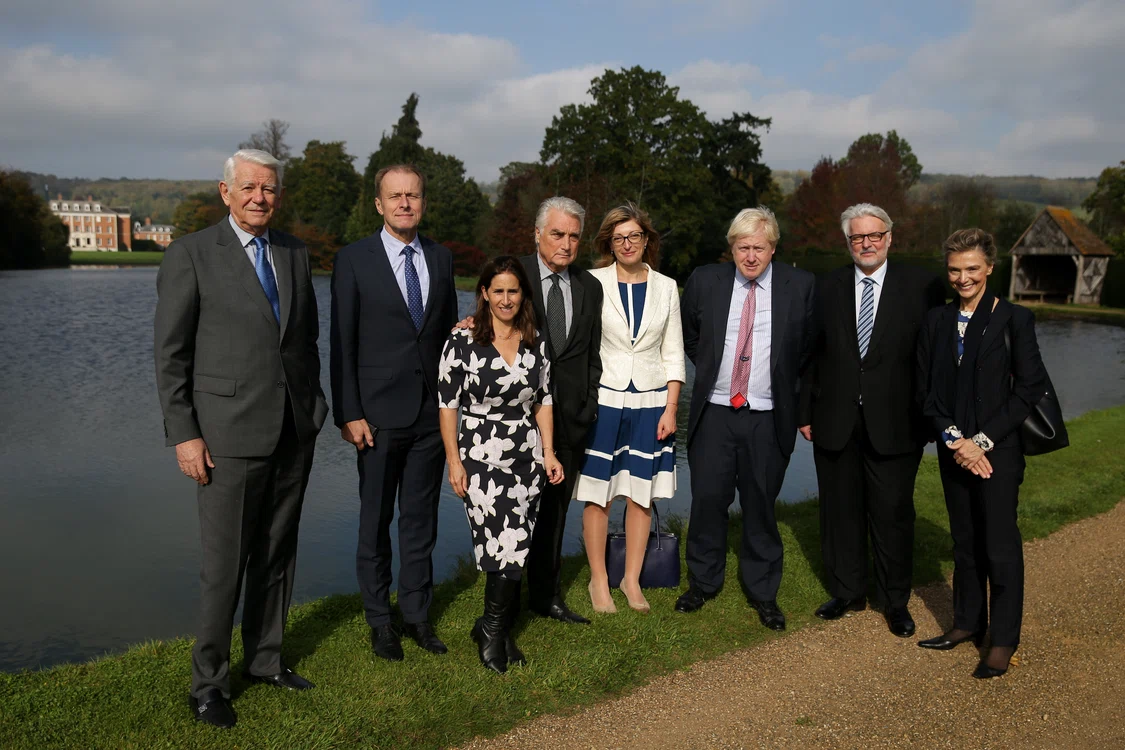 Teodor Meleşcanu a fost şi el prezent la întâlnirea organizată de Boris Johnson