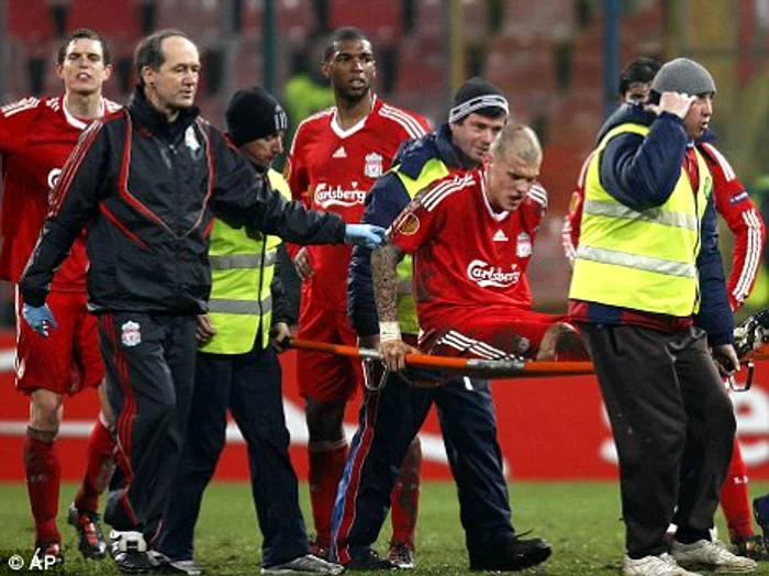 Skrtel a ieşit pe targă