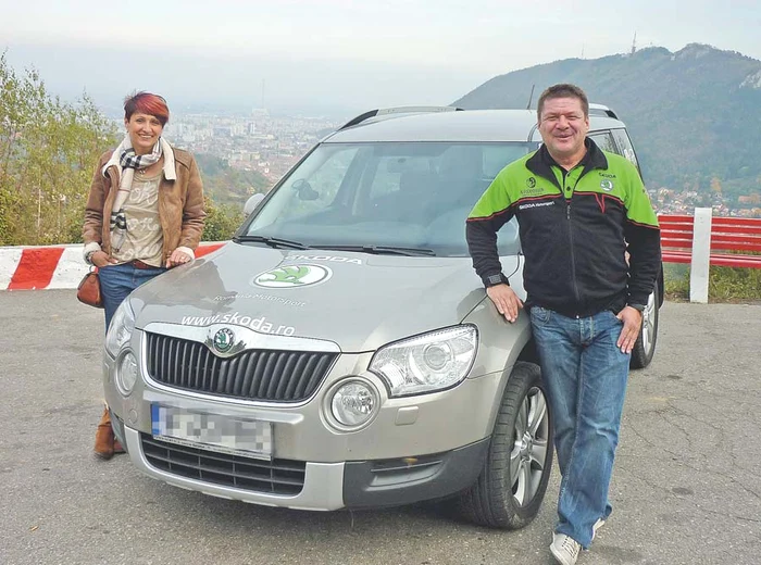 A condus în Poiana Braşov