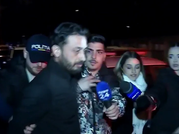 Bărbatul a fost reținut / foto: captura video