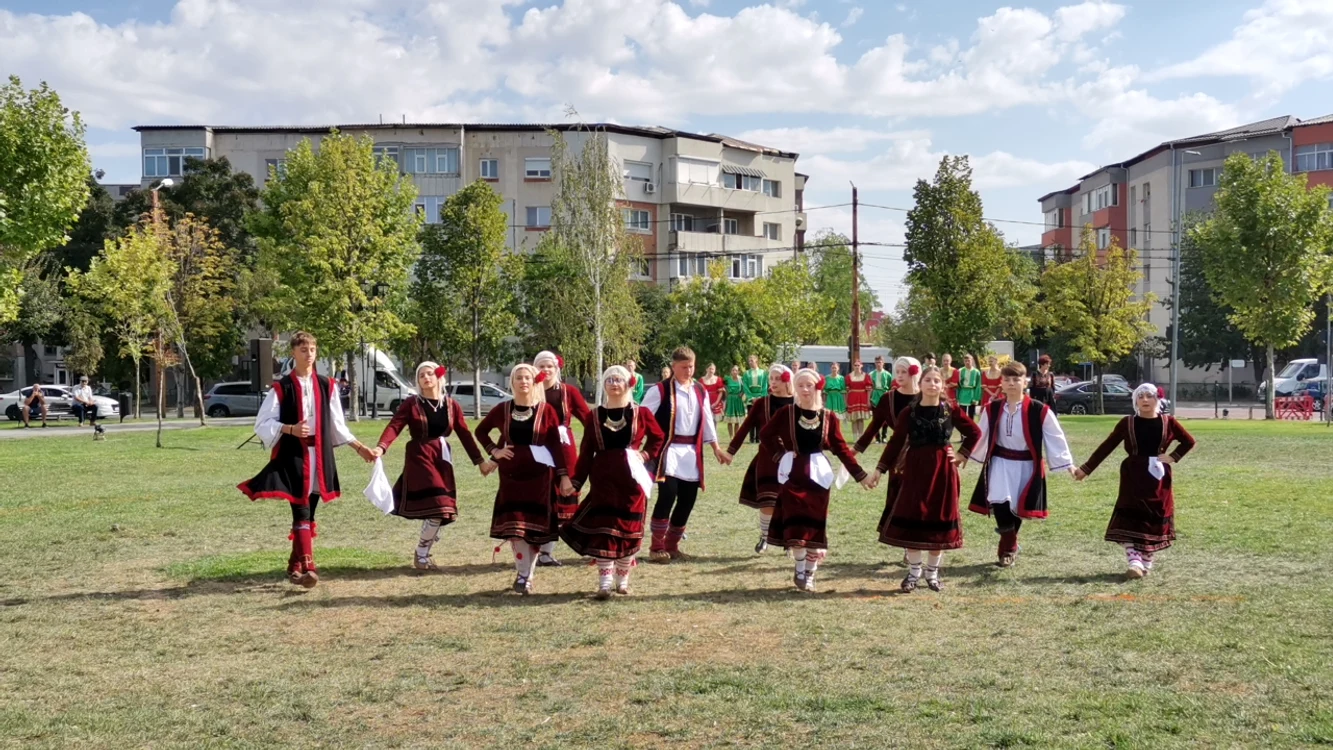 Ansamblurile reprezentând etniile vor avea spectacole zilnic FOTO: A.M.