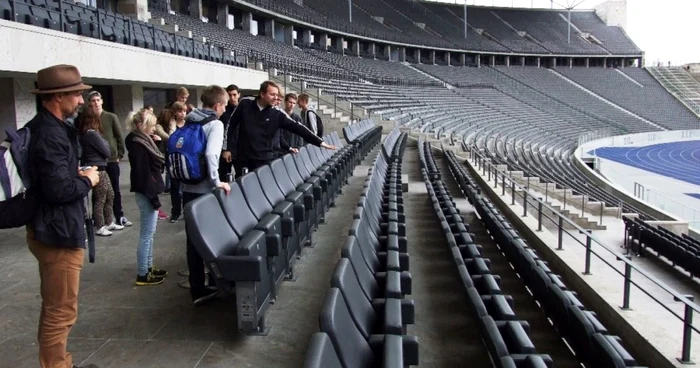 Stadionul Olimpic din Berlin - Olympiastadion Foto Sînziana Ionescu