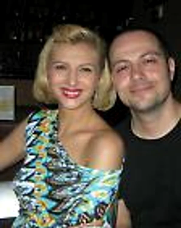 Lora, împreună cu Dan Badea, pe vremea când formau un cuplu de invidiat