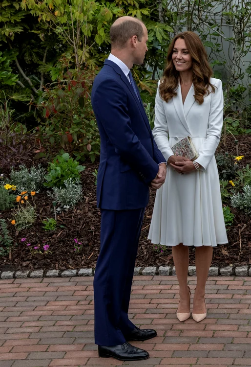 La Summitul G7, Kate Middleton a purtat o brățară care i-a aparținut prințesei Diana. Foto: Getty